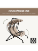 Outsunny Hollywoodschaukel 170L x 136B x 170H cm Beige