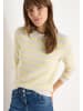 Cecil Gestreifter Pullover in Gelb