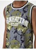 KOTON Tanktop in Khaki Gemustert