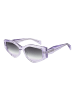 Ana Hickmann Frauen Sonnenbrille Katzenauge Lila
