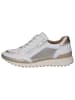 Caprice Sneaker in WHITE/LT GOLD