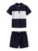 Minoti 2-tlg T-Shirt & Shorts 29POLO252 in dunkelblau