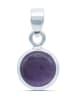 mantraroma 925er Silber - Ketten (L) 14 x (B) 26 mm mit Amethyst