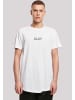 F4NT4STIC Long Cut T-Shirt Slay in weiß