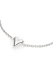 Tamaris Armband Edgy Heart in silber