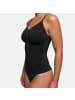 CFAB Figurformender Body mit Slip in Schwarz