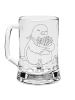 Mr. & Mrs. Panda Bierglas Taube Winter Pommes ohne Spruch in Transparent