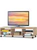 COSTWAY TV-Schrank in Beige