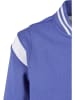 Urban Classics College Jacket in purpleday/white