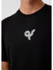 QS T-Shirt  in  99D0_schwarz