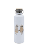 Mr. & Mrs. Panda Wasserflasche Faultier Pärchen ohne Spruch in Weiß