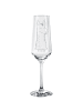 Mr. & Mrs. Panda Champagnerglas Lamakopf Genervt ohne Spruch in Transparent