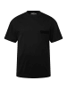 STHUGE Kurzarm T-Shirt in schwarz