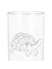 Mr. & Mrs. Panda Wasserglas Schildkröte MHerzieren mit Spruch in Transparent