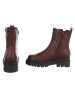 Ital-Design High Heel in Weinrot