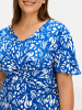 sheego Sommerkleid in kobalt-bedruckt