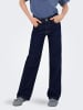 KIDS ONLY Jeans mit weitem Bein in Dark Blue Denim