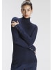 Tamaris Rollkragenpullover in solid navy