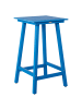 Beliani Stehtisch ADIRONDACK in Blau - (W) 59 x (H) 103 x (L) 60 cm