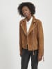 Vila Jacke in oak brown1