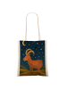 Mr. & Mrs. Panda Tasche Sternzeichen Steinbock Design ohne Spruch in Weiß