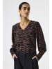 Garcia Chiffonbluse für Damen in schwarz