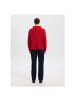 Selected Pullover in equestrian red