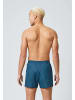 SNOCKS American Woven Boxershorts aus Bio-Baumwolle Mix (Grüne Muster) 3 Stück