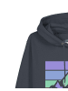 wat? Apparel Sweatshirt Retro Landscape in India Ink Grey