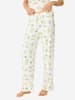 P.J. Salvage Pyjamahose Limes & Sunshine in off-white