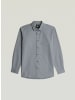G-Star Raw Clean Regular Hemd ash blue/india ink oxford