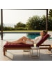 relaxdays Bankauflage in Rot - 180 x 70 cm
