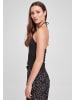 Urban Classics Urban Classics Damen Ladies Short Wraped Neckholder Top in black
