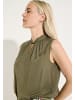 More & More feminines, leichtes Blusentop in jungle green