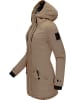 Navahoo Wintermantel Avrille II in Taupe Grey