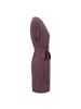 Malo Lila Seide Damen Kleid