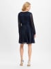SWING Abendkleid in marine - 0001