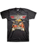 TOP GUN T-Shirt "Flying Eagle Big Tall T-Shirt" in Schwarz
