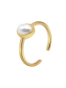 Steel_Art Fingerring Damen Saga goldfarben in goldfarben