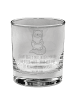 Mr. & Mrs. Panda Whiskeyglas Roter Panda mit Spruch in Transparent