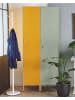 Beliani Kleiderschrank FROME in Gelb/Orange - (W) 38 x (H) 185 x (L) 50 cm