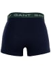 Gant Boxershort 3er Pack in Schwarz/Grün