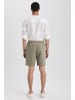 DeFacto Shorts SLIM FIT in Khaki