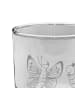 Mr. & Mrs. Panda Whiskey Glas Raupe Schmetterling ohne Spruch in Transparent
