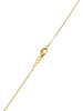 Elli Halskette 925 Sterling Silber Kreis in Gold