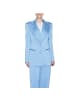 Silence Blau Polyester Blazer