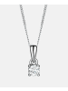 Diamant L'éternel Halskette aus 585 Weißgold mit 0.15 Karat Diamant
