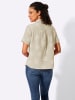 WITT WEIDEN Kurzarm-Bluse in sand-ecru