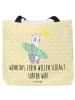 Mr. & Mrs. Panda Badetasche Sommer Wellen Surf mit Spruch in Gelb Pastell