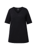 Ulla Popken Shirt in schwarz